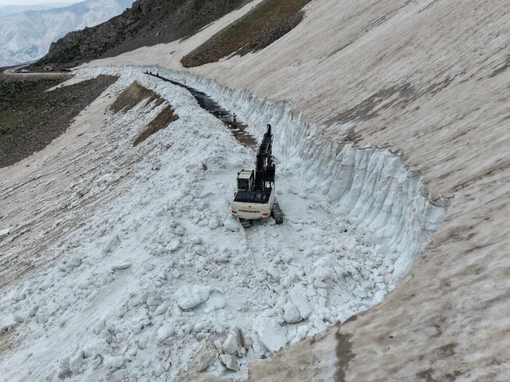 Sason Meretdo Dağı Kar