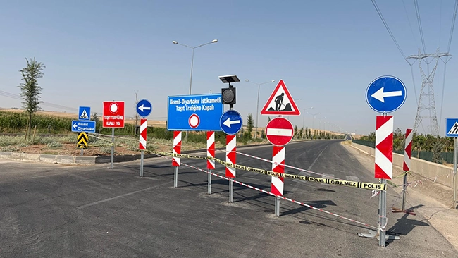 Batı Raman Çevre Yolu Çöktü