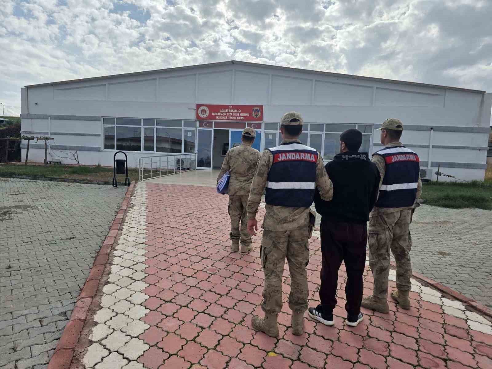 Batman'da 31 yıl hapis cezası bulunan firari yakalandı