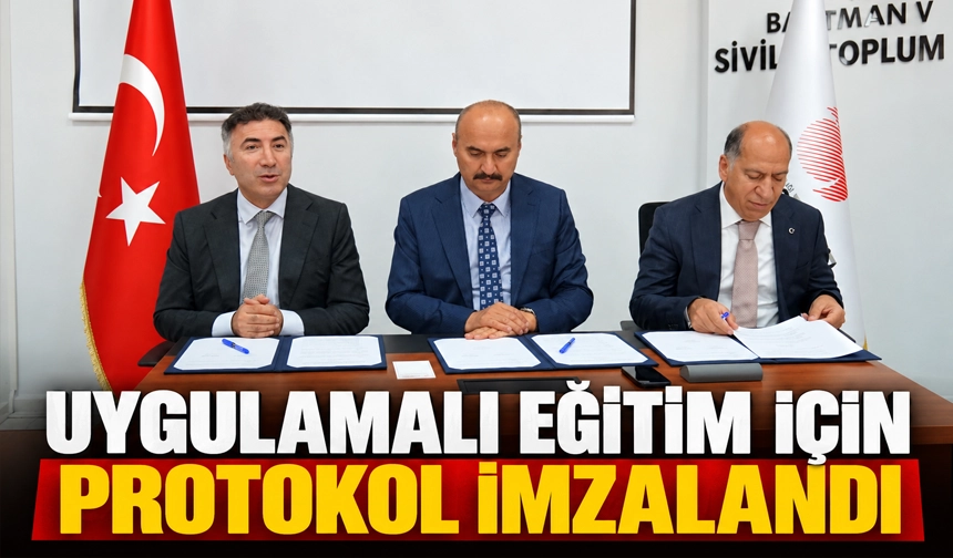Batman’da 5 kurum arasında iş birliği protokolü