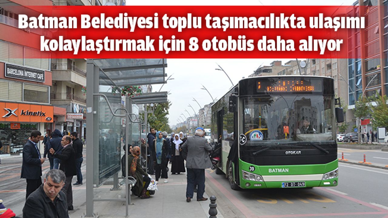 Halk otobüs sayısı artıyor