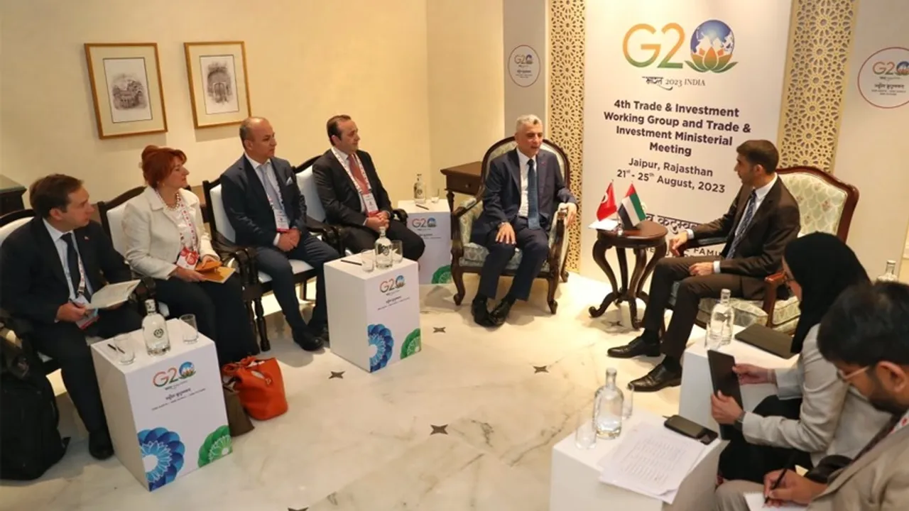 Bakan Bolat, G20 Ticaret ve Yatırım Bakanları Zirvesi’nde 9 toplantıya katıldı