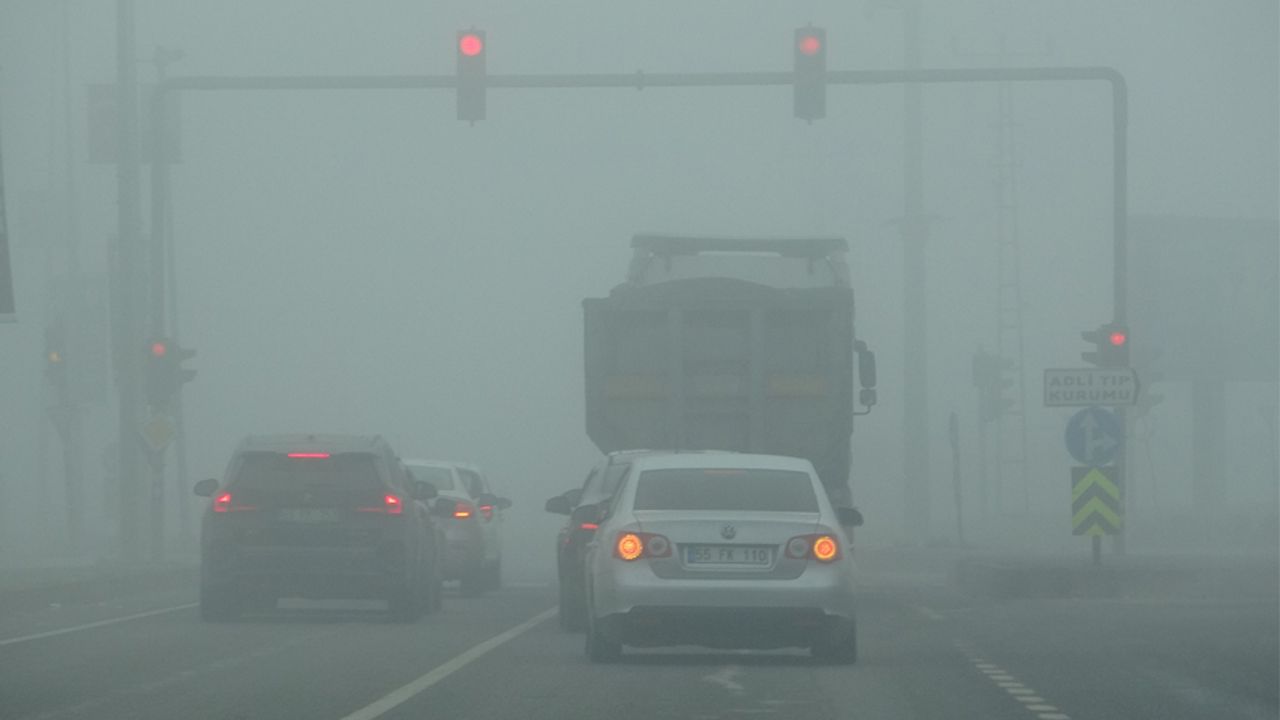 Diyarbakır'da sis yoğunluğu
