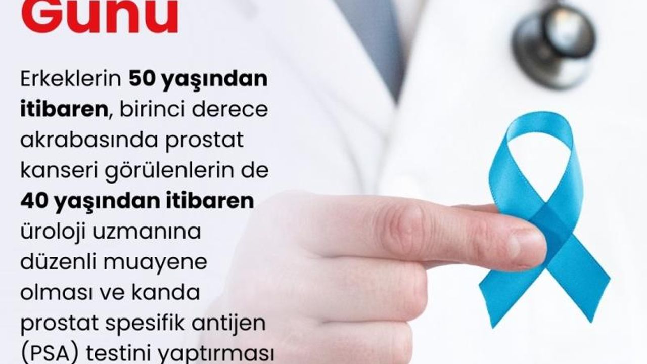 Prostat Kanseri Farkındalık Gününde Vatandaşları Uyardı Batman ÇaĞdaŞ Gazetesİ 9016