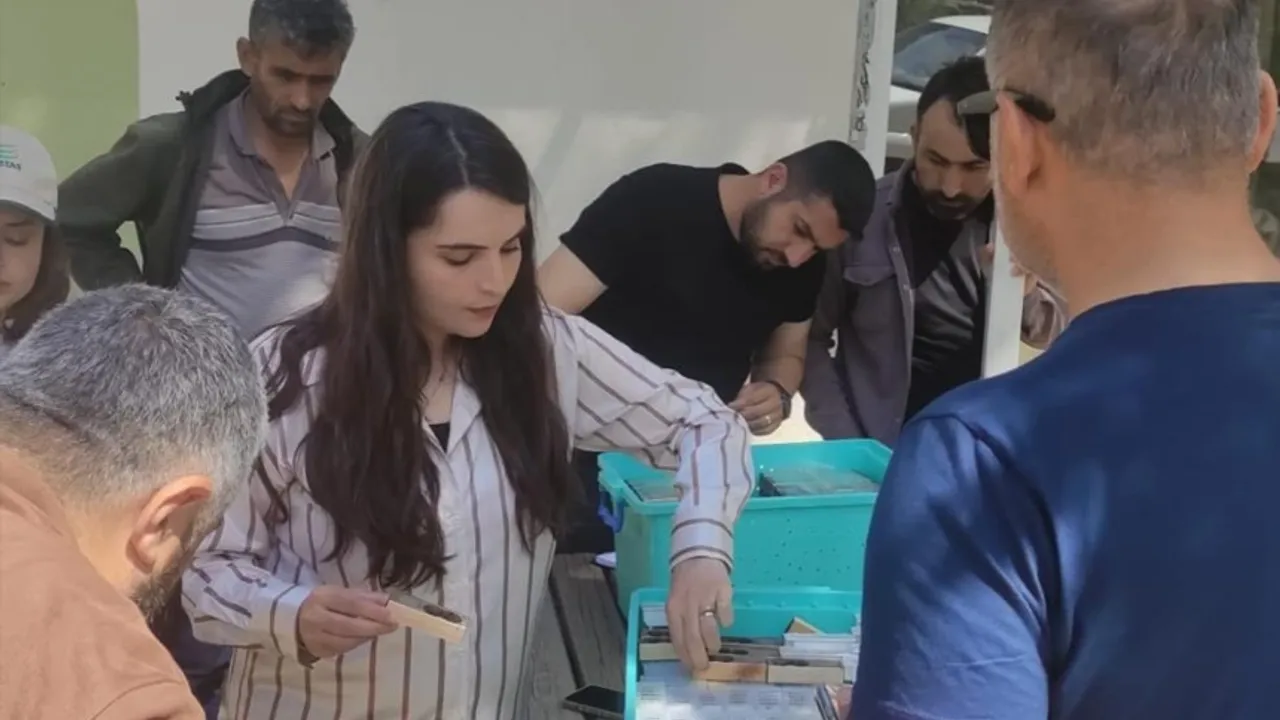 Batman’da arıcılara ana arı desteği verildi