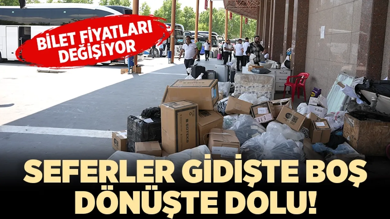 Kurban Bayramı öncesi şehirlerarası otogarında yoğunluk