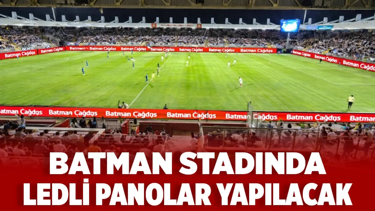 Stadyumun reklam alanları için ilana çıkıldı