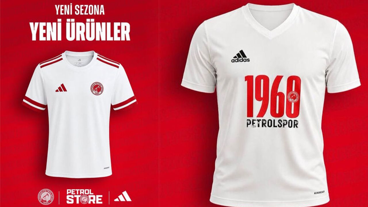 Petrolspor’un yeni sezon ürünleri çıktı