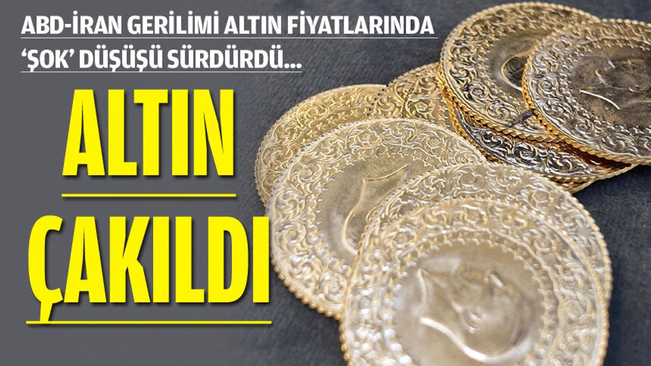 ALTIN ÇAKILDI
