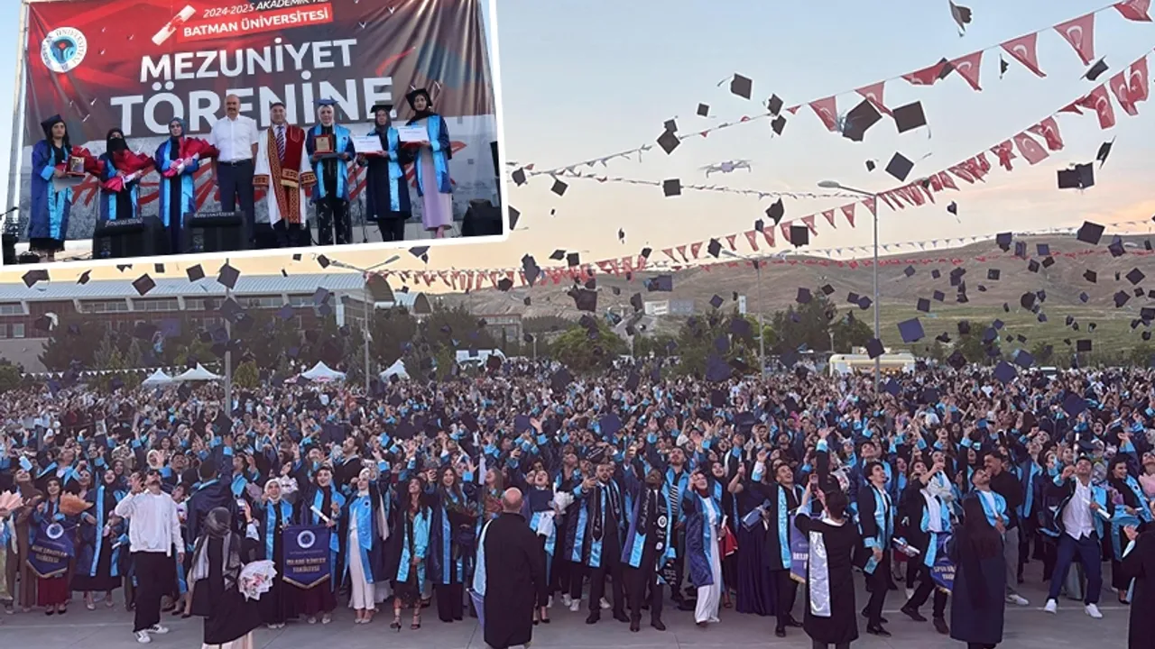 BATMAN ÜNİVERSİTESİ 20 YILDA 35 BİN MEZUN VERDİ