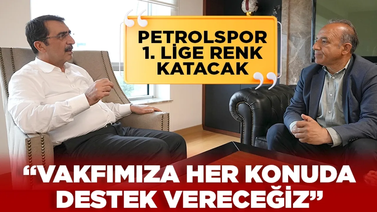 İş insanı Nasıroğlu, Batman Vakfı ile Petrolspor için önemli