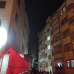 Balkondaki bisiklet bataryası aşırı ısınınca patladı
