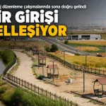 ŞEHİR GİRİŞİ GÜZELLEŞİYOR
