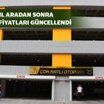 PARK ÜCRETLERİ ARTTI
