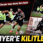 Petrolspor’u Sarıyer maçı öncesi hırs bastı