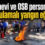 TEKSTİL ÇALIŞANLARINA YANGIN EĞİTİMİ