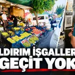 KALDIRIM İŞGALLERİNE GEÇİT YOK