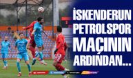 İSKENDERUN-PETROLSPOR MAÇININ ARDINDAN... #canlı