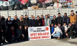 BATMAN HALK EĞİTİM’DEN 1 TIR MALZEME YARDIMI