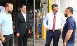 AK PARTİLİLER DESTEK ZİYARETLERİNDE