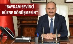 VALİ CANALP, BAYRAMI KUTLADI