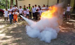Diyarbakır itfaiyesinden çocuklara eğitim