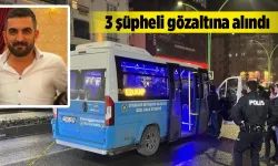Kurşunların hedefi olan özel halk otobüsü şoförü hayatını kaybetti