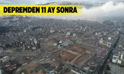 Depremin merkezi Kahramanmaraş 11 ay sonra bu şekilde görüntülendi