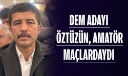 AVUKAT ÖZTÜZÜN AMATÖRLERİN YANINDA 