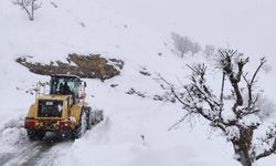Sason’da kar nedeniyle ulaşıma kapanan köy yolları açılıyor