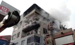 Yangında 8'i çocuk 14 kişi dumandan zehirlendi