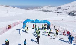 Erciyes'te Diplomatik Kayak ve Snowboard Yarışı yapıldı