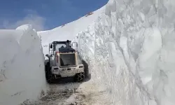 Yüksekova’da karla mücadele devam ediyor