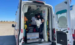 Mardin’deki hasta bebek ambulans uçakla İstanbul'a sevk edildi