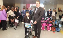 Bir pedal da sen bas" projesiyle 30 öğrenci sevindirildi