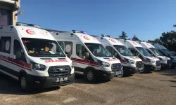 Sağlık Bakanlığından Elazığ'a tam donanımlı 6 ambulans