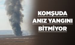 KOMŞUDA ANIZ YANGINI BİTMİYOR