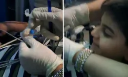 İğneden korkan çocuğu bakın nasıl ikna etti