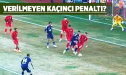 VERİLMEYEN KAÇINCI PENALTI?