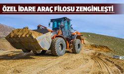 Özel İdare araç filosuna yeni iş makineleri