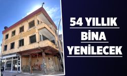54 YILLIK BİNA YENİLECEK