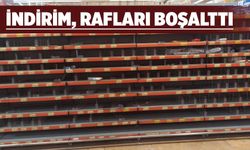 İndirim, rafları boşalttı
