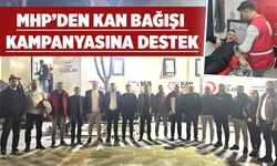 MHP’den kan bağışı kampanyasına destek