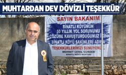 50 YILLIK YOL SORUNLARI ÇÖZÜLDÜ