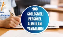 Tapu ve Kadastro Genel Müdürlüğü 900 personel alımı yapacak