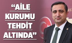 “AİLE KURUMU TEHDİT ALTINDA”