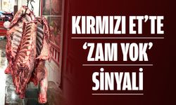 Kırmızı et’te ‘zam yok’ sinyali