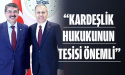 Nasıroğlu’ndan, Bakan Yerlikaya’ya ziyaret