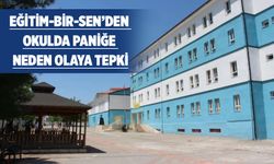 OKULDA ‘SİLAH’ PANİĞİ