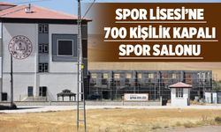 Spor Lisesi’ne 700 kişilik kapalı spor salonu